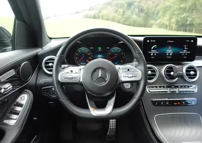 Mercedes-Benz GLC 200 AMG Line — SUV hybride léger, 48 500 km, équipements premium — Miniatur 14