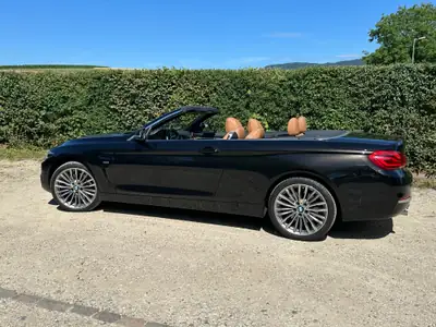 BMW 440i xDrive Cabriolet — Décapotable sportive, 326 ch et faible kilométrage — Seitenansicht