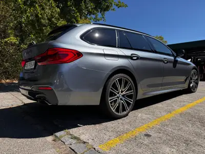 BMW 540d xDrive — Break diesel performant, 104'000 km, entretien BMW — Heckansicht