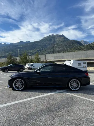 BMW 440i xDrive — Berline sportive 326 ch avec turbo et échappement tuning — côté