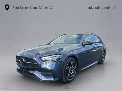 Mercedes-Benz C 300 de AMG Line 4Matic Kombi — Hybride diesel rechargeable, 40 km seulement — vista esterna