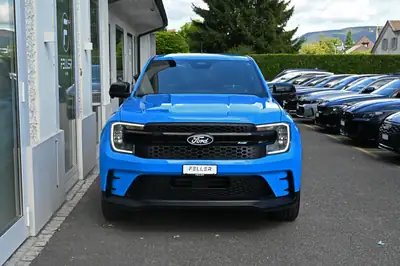 Ford Ranger MS/RT 2.3 Eco Boost e-4WD — Pick-up hybride rechargeable 281 ch, quasi neuf — fianco
