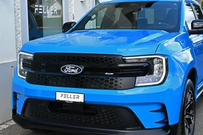 Ford Ranger MS/RT 2.3 Eco Boost e-4WD — Pick-up hybride rechargeable 281 ch, quasi neuf — vista posteriore