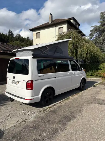 VW T6 2.0 TDI 150 Beach DSG — Monospace 7 places, diesel efficace et spacieux — côté
