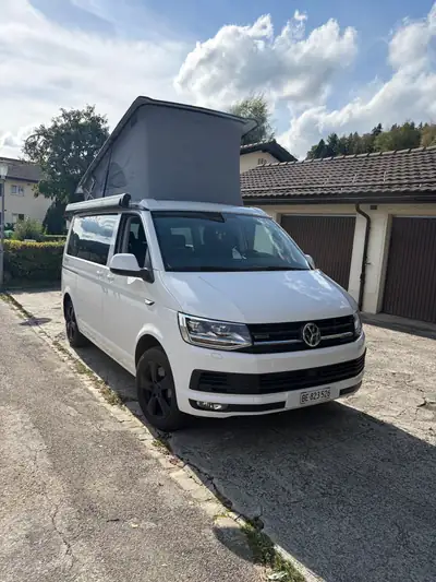 VW T6 2.0 TDI 150 Beach DSG — Monospace 7 places, diesel efficace et spacieux — vue extérieure