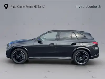 Mercedes-Benz GLC 400 e AMG Line — SUV hybride rechargeable, performant et écologique — vista posteriore