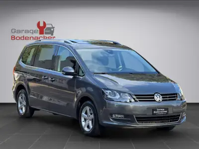 VW Sharan 2.0 TDI 184 PS — Monospace 7 places, toit panoramique, facelift 2015 — Miniature 8