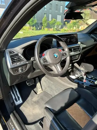 BMW X4M M Competition 2023 — 510 ch, Toutes Options, Historique sans accident — Heckansicht