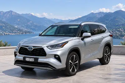 Toyota Highlander 2.5 HSD Premium 2022 — SUV 7 places hybride, 61'000 km seulement — vista esterna