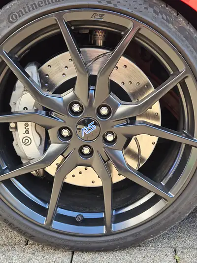 Ford Focus 2.3 EcoBoost RS+ Race Red Edition — Sportive 350 ch, kilométrage faible — rear view