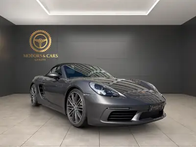 Porsche 718 Boxster S 2019 — Cabriolet sportif 350 ch, kilométrage faible — fianco