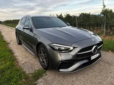 Mercedes-Benz C 200 AMG Line — Break élégant, motorisation hybride et équipements premium — vue extérieure