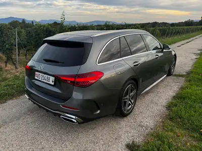 Mercedes-Benz C 200 AMG Line — Break élégant, motorisation hybride et équipements premium — arrière
