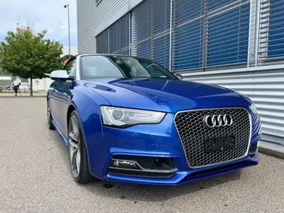 Audi S5 Cabriolet 3.0 V6 TFSI — Roadster sportif quattro, 89'900 km seulement — côté