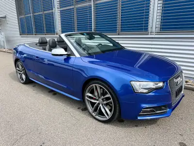 Audi S5 Cabriolet 3.0 V6 TFSI — Roadster sportif quattro, 89'900 km seulement — vue extérieure