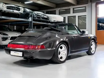 Porsche 911 Carrera 4 Cabrio — Légende décapotable, 250 ch et grande révision OK — Miniatur 9