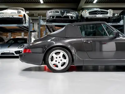 Porsche 911 Carrera 4 Cabrio — Légende décapotable, 250 ch et grande révision OK — Miniatur 16