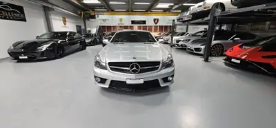 Mercedes-Benz SL 65 AMG Speedshift — Cabriolet légendaire, 612 ch, 45 500 km seulement — Seitenansicht