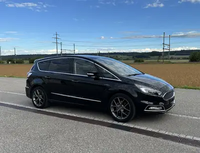 Ford S-MAX 2.0 EcoBoost Vignale — Monospace 7 places premium, première main, 87'500 km — Seitenansicht