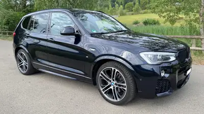 BMW X3 xDrive 35D M-Sport — Diesel performant, premium occasion vérifiée — vue extérieure