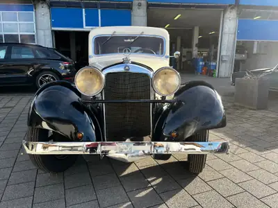 Mercedes-Benz 260 Stuttgart W11 1931 — Coupé historique rare, seulement 55'000 km — Seitenansicht