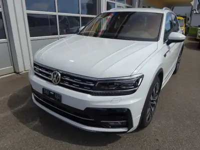 VW Tiguan 2.0 TDI SCR Highline 4Motion — SUV robuste, 88'000 km, transmission DSG — vue extérieure