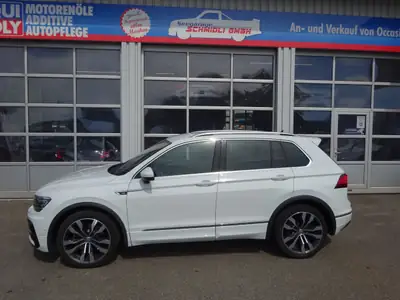 VW Tiguan 2.0 TDI SCR Highline 4Motion — SUV robuste, 88'000 km, transmission DSG — détail