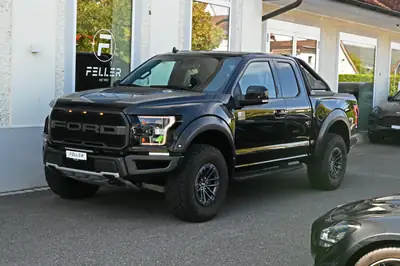 Ford F-150 Raptor SuperCab — Le pickup de légende américain, 455 ch et 4x4 intégral — vue extérieure