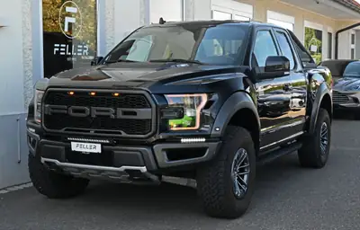 Ford F-150 Raptor SuperCab — Le pickup de légende américain, 455 ch et 4x4 intégral — côté