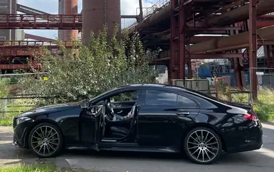 Mercedes-Benz CLS 350 d AMG Line 4matic — Élégance sportive et motorisation diesel performante — Heckansicht