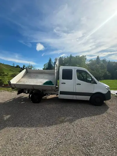 Mercedes-Benz Sprinter 315 CDI — Utilitaire robuste 150 PS, double cabine, 106'000 km — exterior view