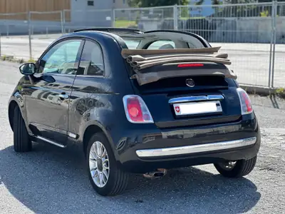 Fiat 500 1.4 16V by Gucci Cabriolet — Design iconique, moteur vif et expertise complète — arrière