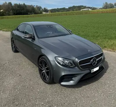 Mercedes-Benz E 53 AMG 4Matic+ — Berline sportive 457 ch, très peu kilométrée — vue extérieure