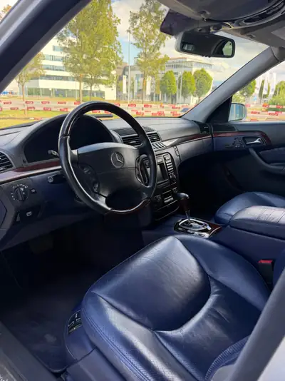 Mercedes-Benz S 600 L — Berline de prestige 2001, motorisation V12 exceptionnelle — dashboard