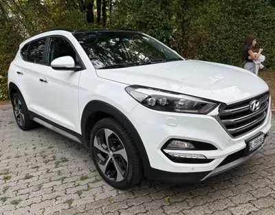Hyundai Tucson 2.0 CRDi Vertex 4WD — SUV robuste diesel, 4x4 intégral et sans sinistre — Seitenansicht