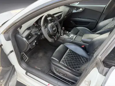 Audi S7 Sportback 4.0 TFSI V8 quattro — Berline de prestige 420 ch, sans accident — Miniatura 7