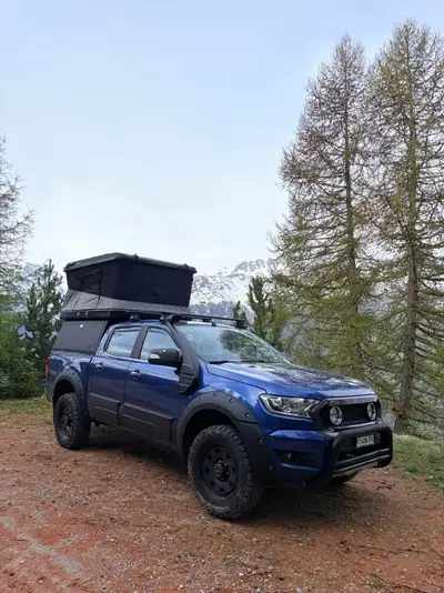 Ford Ranger 2.2 TDCi 4×4 — Pick-up robuste, 89 000 km, transmission manuelle — Seitenansicht