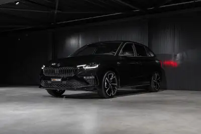 Skoda Scala 1.5 TSI Monte Carlo DSG — Berline compacte neuve, garantie 5 ans — tableau de bord