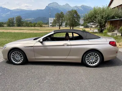BMW 650i xDrive Cabriolet — Décapotable sportive 449 ch, 102 000 km — côté