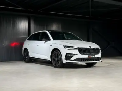 Skoda Scala 1.5 TSI Monte Carlo — Berline compacte dynamique, 8900 km seulement — tableau de bord