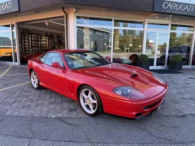 Ferrari F550 Maranello 1999 — Légendaire V12 Rosso Corsa, historique complet — vue extérieure