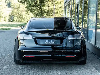 Tesla Model S 100 kWh Plaid 2022 — Berline électrique haute performance, 64'100 km — cruscotto