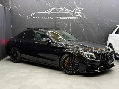 Mercedes-Benz C 63 S AMG Speedshift — 510 ch, freins céramique, toit panoramique — Heckansicht