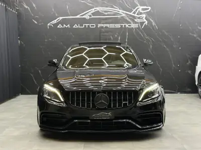 Mercedes-Benz C 63 S AMG Speedshift — 510 ch, freins céramique, toit panoramique — Seitenansicht