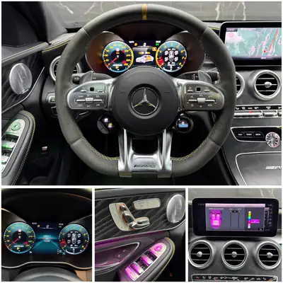 Mercedes-Benz C 63 S AMG Speedshift — 510 ch, freins céramique, toit panoramique — Miniatur 14