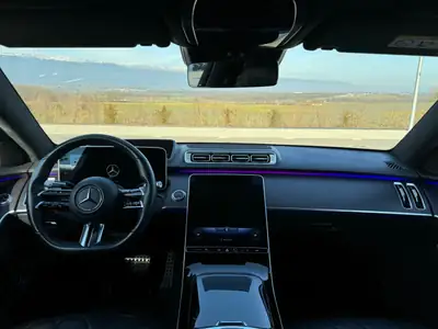 Mercedes-Benz S 350 d AMG Line 4Matic — Berline de prestige, 73 500 km, sans sinistre — Miniatura 9