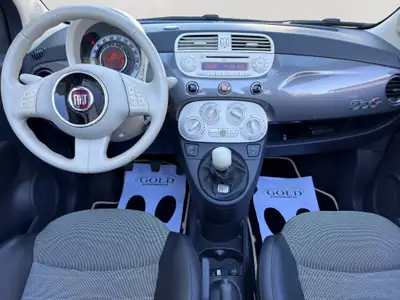 FIAT 500C 1.2 Lounge — Cabriolet élégant, entretien suivi, accident-free — Heckansicht