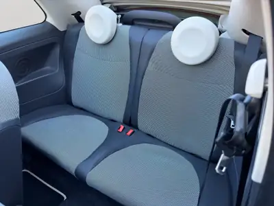 FIAT 500C 1.2 Lounge — Cabriolet élégant, entretien suivi, accident-free — Innenraum