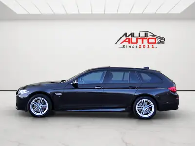 BMW 535d Touring xDrive M-Paket — Break diesel performant, 313 ch, entretien complet — fianco