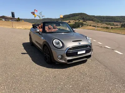 MINI Cabrio 2.0i Cooper S — Cabriolet sportif, 14'900 km seulement, cuir intégral — Innenraum